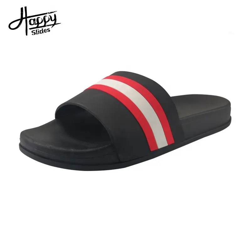 Happyslides Mannen Slides Maat 48 Slippers Eco Vriendelijk, Mode Slippers Voor Mannen Rubber