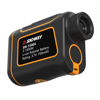 Télémètre laser portable SNDWAY SW-600A, portée 600 m, grossissement 6,0x/7,0x, protection IP54, pour golf, chasse, mesure de vitesse, télescope