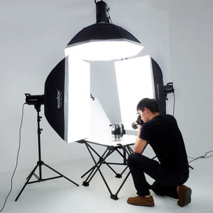 Kit d'éclairage photographique professionnel Godox Sk400ii 1200w avec boîte à lumière et support, <span class=keywords><strong>accessoires</strong></span> de studio <span class=keywords><strong>photo</strong></span> - Product Image 5