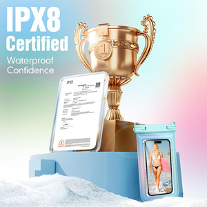 Fundas Impermeables <span class=keywords><strong>para</strong></span> <span class=keywords><strong>Celular</strong></span> con Doble Gancho Y2K, <span class=keywords><strong>Funda</strong></span> Impermeable <span class=keywords><strong>para</strong></span> Teléfono Móvil con Ventana Transparente de PVC <span class=keywords><strong>para</strong></span> Chicas - Product Image 5