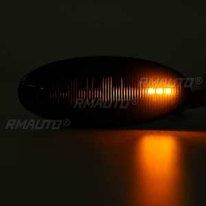 Par de Luces LED Dinámicas de Señal de Giro Laterales para Nissan Navara D22 NP300 1998-2005 Datsun Frontier Fiera Skystar PickUp - Product Image 4