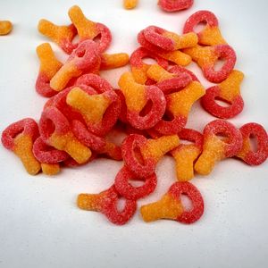 ओवरसाइज विशाल भालू मिट्टी और अन्य फलों के कार्टून थोक नरम गामी कैंडीज - Product Image 2