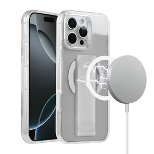 Trong suốt từ trường hợp điện thoại chống sốc 3.2mm PC độ dày 3500 gaus nam châm mạnh mẽ kinh doanh thiết kế điện thoại di động trường hợp - Product Image 3