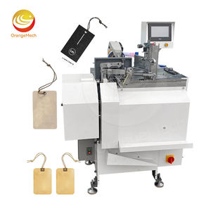 Machine automatique ORME pour nouer les fils des étiquettes volantes, enfileur de cartes, petite machine à ficelle pour étiquettes suspendues - Product Image 1
