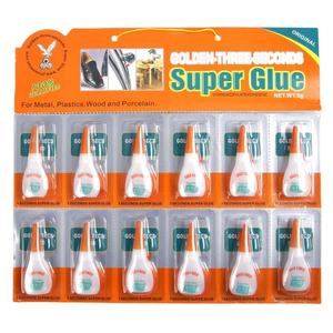 工場卸売スーパーパワー502接着剤シアノアクリレート靴とプラスチックボトル接着木工パッキング主にアクリル - Product Image 1