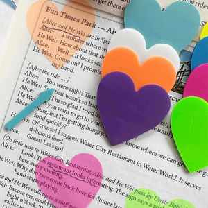 8 Colors 160 Sheet PET Transparent Sticky Note <b>Memo</b> <b>Pad</b> Scrapes Stickers Waterproof Clear Notepad for School Stationery Office - Product Image 3