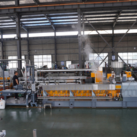 Ligne de production de granulateurs thermoplastiques EVA pour semelles de chaussures en PVC EVA