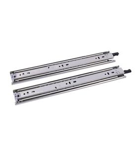 76mm Full Extension 200kg Locking <strong>Heavy</strong> Load <strong>Duty</strong> Telescopic Drawer <strong>Slides</strong> <strong>Rails</strong> for Tool Kit - Product Image 3