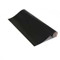 Vinilo Adhesivo Negro Mate de Larga Duración en Rollo, Vinilo Mate para Carteles Publicitarios, Letreros para Ventanas de Tiendas