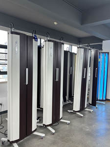 Armadio per fototerapia UV progettato all'avanguardia KN-4001 il trattamento della psoriasi corpo intero 40 pz lampade fluorescenti ultraviolette (UV) - Product Image 4