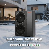 Bomba de Calor Monobloque R290 de Aire, Bomba de Calor de 380V y 18.5kW, Calentador de Agua Doméstico con Control por Aplicación