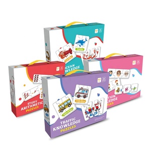 Personalizzato divertente gioco <span class=keywords><strong>di</strong></span> educazione precoce per bambini carte <span class=keywords><strong>di</strong></span> studio <span class=keywords><strong>2</strong></span> 4 8 12 16 <span class=keywords><strong>pezzi</strong></span> <span class=keywords><strong>Puzzle</strong></span> <span class=keywords><strong>di</strong></span> apprendimento del bambino - Product Image 6