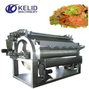 Balık yemi akvaryum balık yemi pul gıda işleme makinesi için yüzen pul balık yemi ekstrüzyon hattı için üretim makinesi