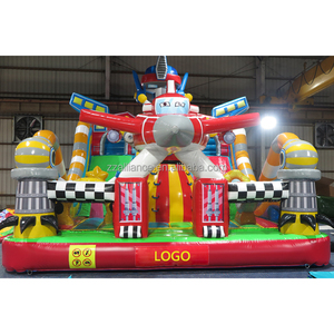 Scivolo Gonfiabile Robot 6x8m per Noleggio Commerciale, Fornitura Diretta dalla Fabbrica - Product Image 2