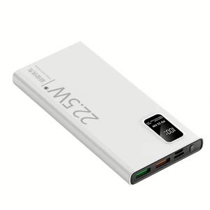 Chargeur mobile 10000 mAh, batterie externe 10000 mAh, affichage LED, ultra-mince, pour téléphones mobiles - Product Image 1