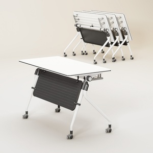 Tables pliantes combinées pour étudiants et bureaux, vente en gros directe d'usine, tables de formation - Product Image 2