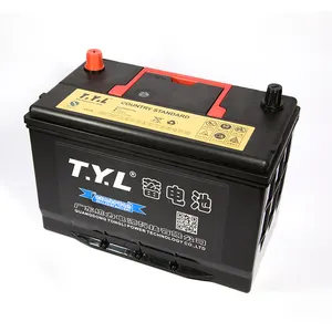 China car batteries suppliers 95D31L Lead Acid Car Battery 12v80ah Maintenance Free High Performance Factory Car Battery