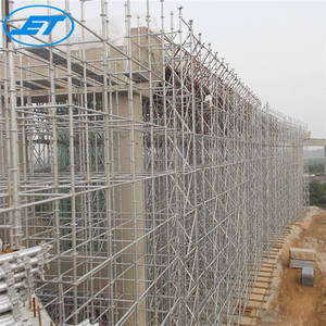 Ringlock Scaffold HDG Steel Support Work Platform Scaffolding for High Building Construction Aluminium Telescopic Scaffolding - Product Image 4