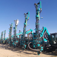 Machine de forage Sunward Mining, foreuse à marteau supérieur pour l'exploitation minière, équipement de forage pour l'exploitation minière dans le désert