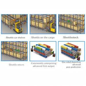 Hai-Entry lạnh phòng kho Pallet đài phát thanh đưa đón Giá vật liệu thép với bảo vệ chống ăn mòn - Product Image 4