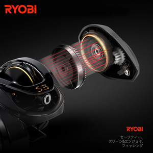 Carrete de Pesca Ryobi Es Baitcasting con Bobina de Aleación de Titanio para Lanzamientos de Larga Distancia - Product Image 3