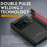 Soudeuses à points portables Fnirsi SWM-10 1200A Mini fer à souder à température réglable Machine à souder pour téléphone portable Outil de réparation