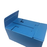 Boîte d'expédition réutilisable Boîtes de retournement en plastique ondulé PP