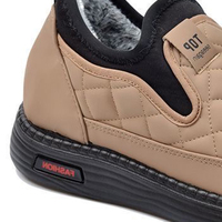 Bottes d'hiver unisexes imperméables antidérapantes et thermiques avec design à points diamantés et tige facile d'entretien – Confort optimal