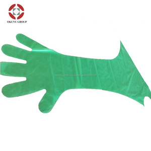 Dispositivos veterinarios de <span class=keywords><strong>la</strong></span> <span class=keywords><strong>finca</strong></span> Instrumental inseminación Artificial obstetricia palpación Rectal guantes largos desechabl - Product Image 6