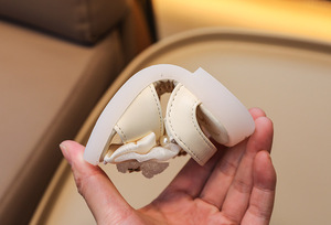 Sandales de princesse pour bébé fille, 0-3 ans, semelle souple, été, sandales de princesse pour filles, sandales de bébé fille avec perles - Product Image 5