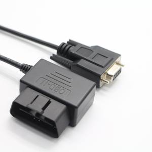 OBD II to DB9 Serial <b>Cable</b> - Professional Car Diagnostic Adapter for OBD2 Scanner ECU Programming - Product Image 3