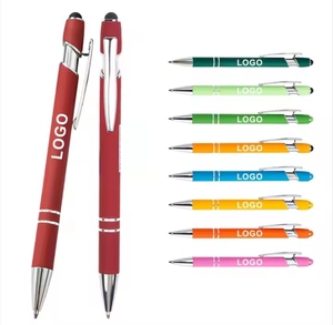 ปากกาลูกลื่นพร้อมโลโก้แบบกำหนดเอง ปากกาสไตลัสแบบสัมผัส ของขวัญส่งเสริมการขาย - Product Image 2