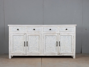 Premium Wooden Buffet Cabinet <b>Sideboard</b> with Modern Design and Multi <b>Storage</b> Shelves for Home Hotel Apartment Furniture OEM ODM - Product Image 4