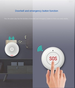 Dispositivo de llamada de emergencia para personas mayores con WiFi, dispositivo de alarma inalámbrico, dispositivo de alarma inteligente para el hogar SOS - Product Image 6
