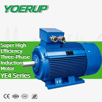 Moteur électrique de qualité industrielle YE4 0,55 kW-315 kW 2/4/6/8 pôles, moteur asynchrone triphasé à induction à très haute efficacité