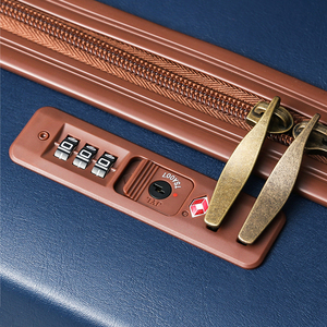 Conjunto de Malas de Viagem de Luxo Vintage em Couro PU GEMULIN 14/20/24/28 Polegadas Clássica de Alta Qualidade com Rodas Giratórias e Trava TSA - Product Image 2