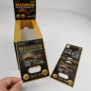 Kunden spezifische Blister kapseln Display Box 24 Packungen pro Kapsel verbessern die männliche Energie Natural Health Supplement Pill - Product Image 4