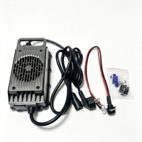 Chargeur LiFePO4 optimisé 58,4 V 18 A LNLEE, source d'alimentation haute performance pour chariot de golf 48 V 16S et camping-car