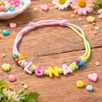 Collier personnalisé pour chiot et chat XS-XXL, collier pour chien avec nom personnalisé, collier pour animal de compagnie en paracorde réglable, couleurs pastel de Pâques