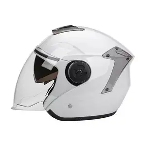 Helm Setengah Wajah Sepeda Motor dengan DOT, Disetujui CE, Desain Baru ABS 2019,