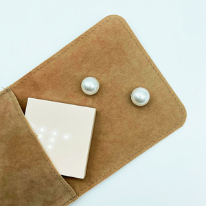 Các Nhà Sản Xuất Bán Buôn Da Lộn Sợi Nhỏ Túi Đồ Trang Sức Thời Trang Đồ Trang Sức Vòng Cổ Bông Tai Nút Túi - Product Image 1