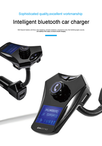 Gxykit 5.0V Xe Đài Phát Thanh Âm Thanh Stereo <span class=keywords><strong>FM</strong></span> <span class=keywords><strong>Transmitter</strong></span> Bluetooth 5.4 Kép USB Sạc Xe Hơi Kit MP3 Máy Nghe Nhạc Với 1.44 Inch Màn Hình LED - Product Image 2