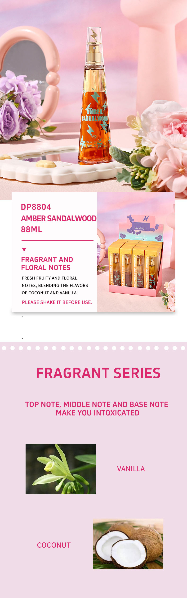 8804 Bois de santal ambre