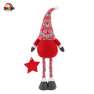 Zaves 26 Inch Kính Thiên Văn Đứng Giáng Sinh Gnomes Năm Mới Nhà Trang Trí Cho Triển lãm Thương Mại Hiển Thị Không Có Khuôn Mặt Giáng Sinh Bức Tượng Đồ Chơi - Product Image 3