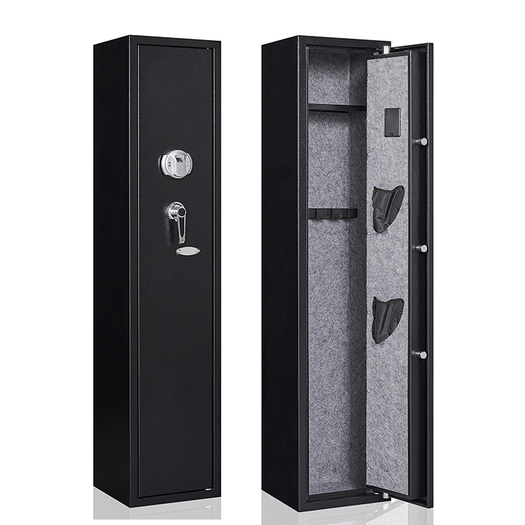 Kaer Biometric Fingerprint Gun Safe Gun Safe Cabinet Security Box For Rifle
