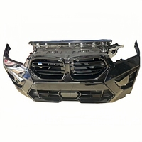 Haute qualité pour BMW X5M F95 mise à niveau automatique de la lèvre avant avec pare-chocs avant et découpes antibrouillard, y compris les clips neufs et d'occasion