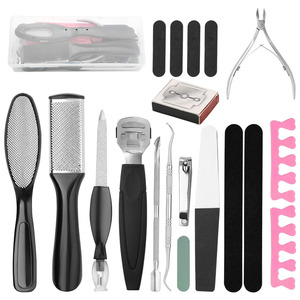 High Quality Stainless Steel Foot Set Foot Files Quality Choice Fancy Pedicure Kits Finger <b>Nail</b> Foot <b>Tool</b> Use For Dead Skin - Product Image 2