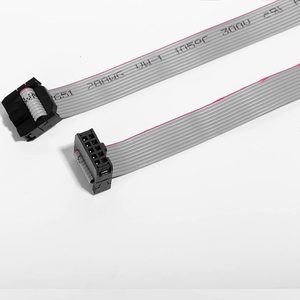 Kabel pita datar 2.54mm Pitch 2 baris 10 Pin betina Ke betina kabel konektor pita IDC - Product Image 4