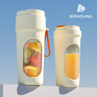 Portable multifonctionnel électrique presse-agrumes friteuse ménage appareil de cuisine Transparent jus tasse petit sans fil en plastique