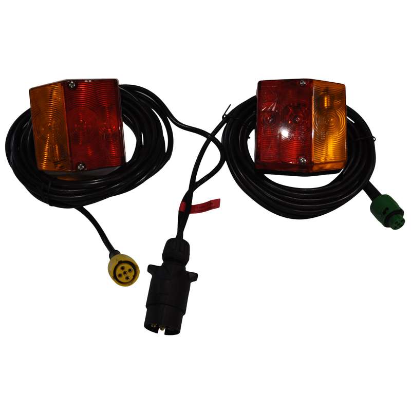 New 13 Pin Plug Rear LED